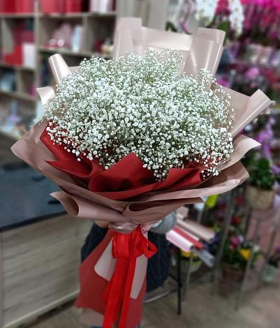 Букет цветов из: Гипсофила в Устье