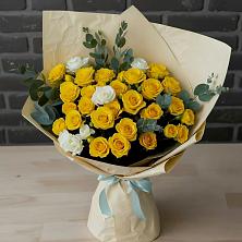 Букет цветов из:  Розы в Устье