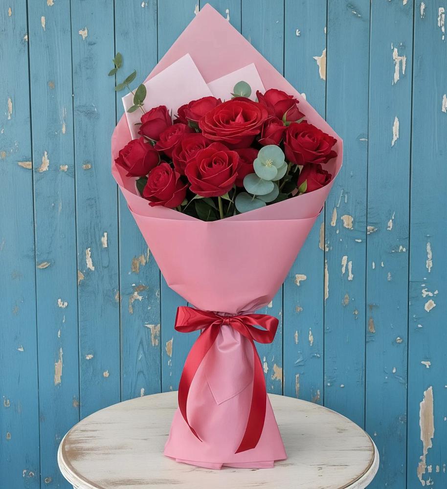 Букет цветов из: Розы в Устье