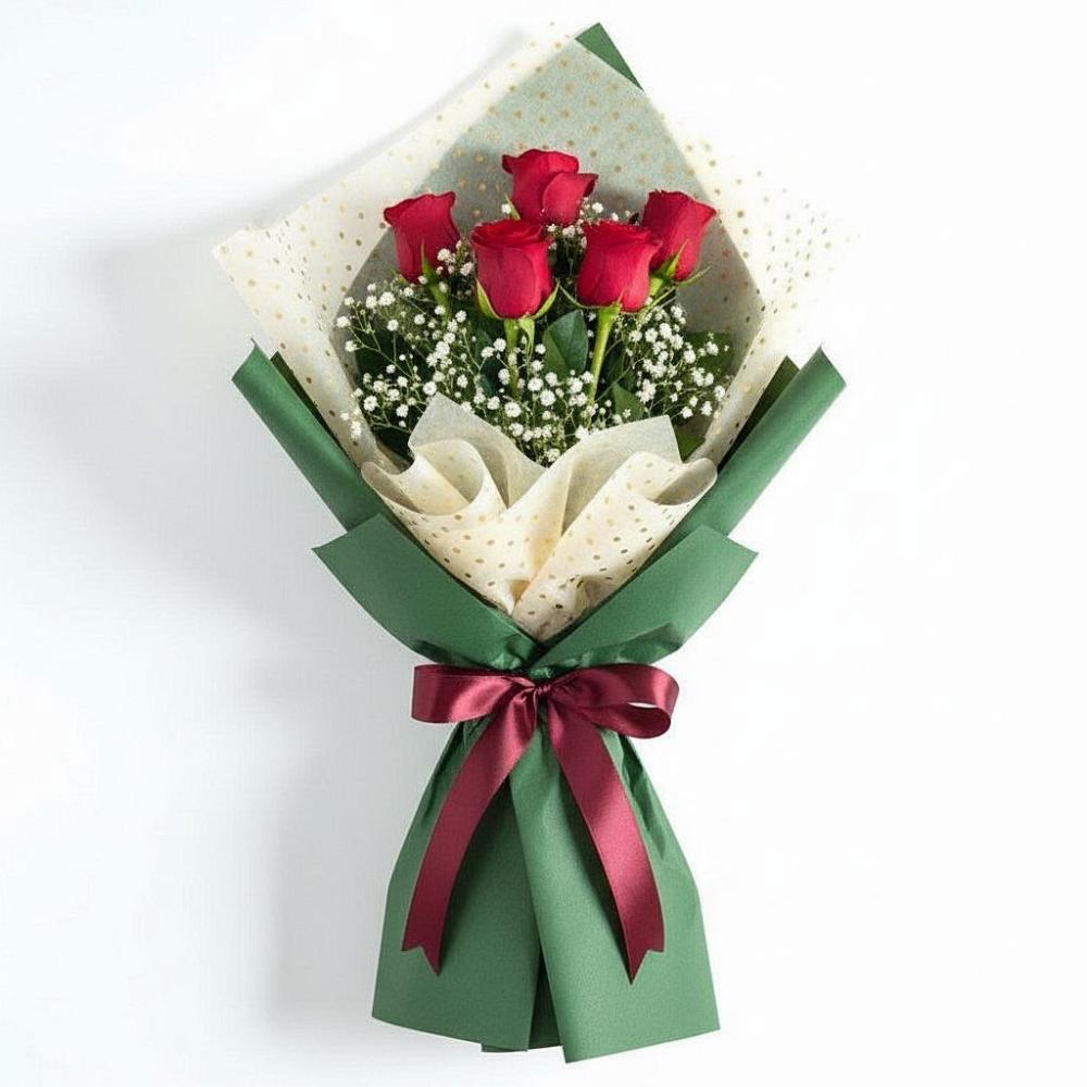 Букет цветов из: Розы в Устье