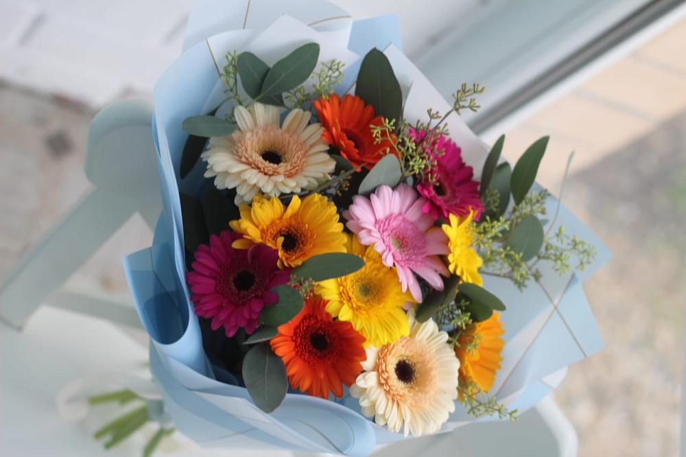 Букет цветов из: Герберы в Устье