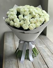 Букет 35 Белых роз в Устье