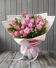 Букет Розовый кустик #REPLACE_PRED# Устье