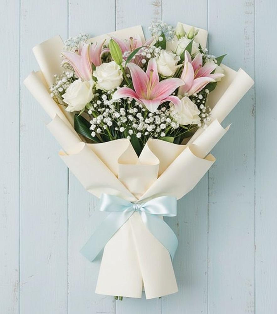 Букет цветов из: Лилии в Устье