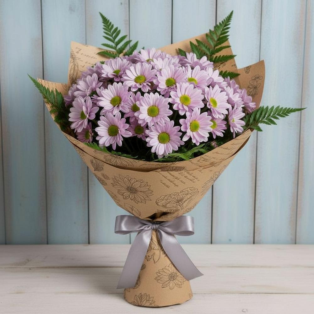 Букет цветов из: Хризантемы в Устье