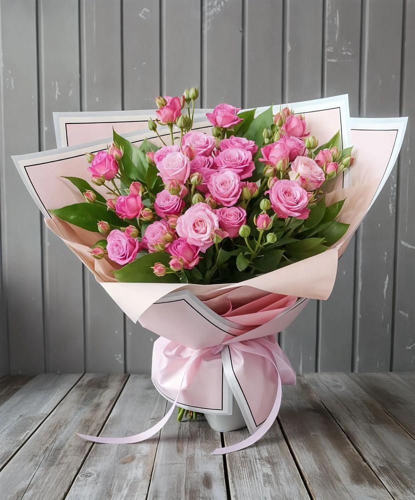 Букет Розовый кустик в Устье