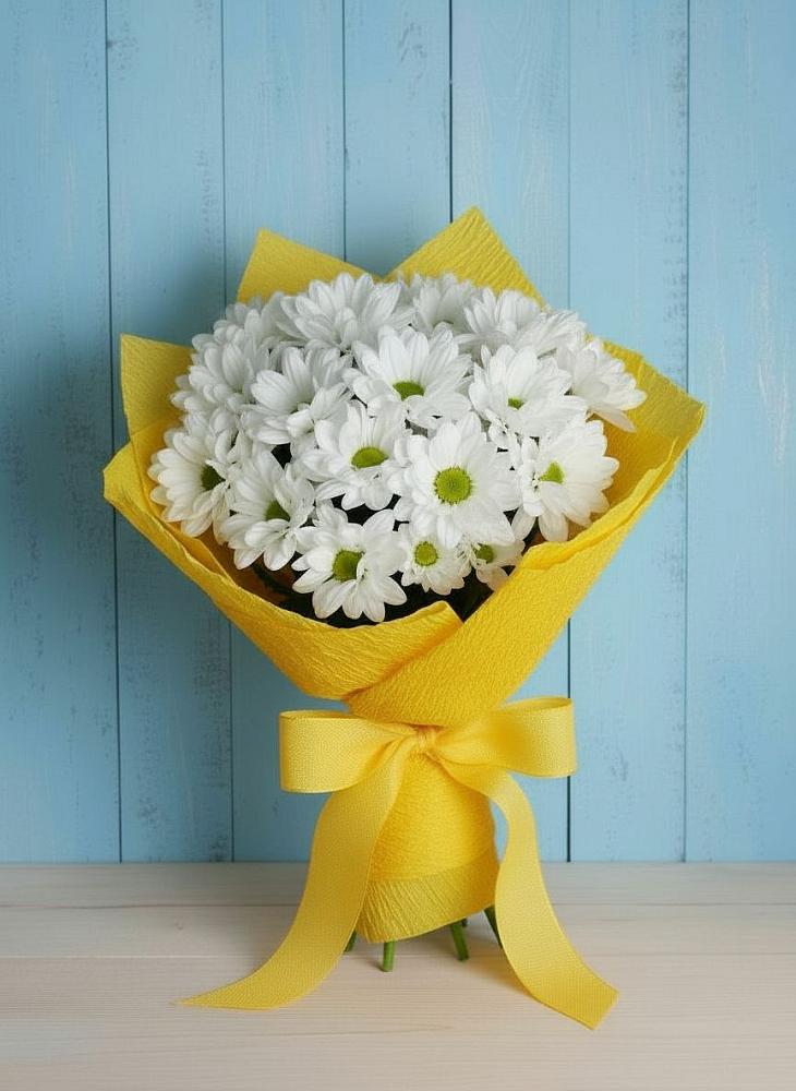 Букет цветов из: Хризантемы в Устье