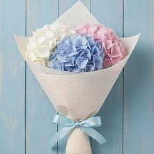Букет цветов из:  Гортензия в Устье