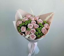 Букет цветов из:  Розы и Хризантемы в Устье
