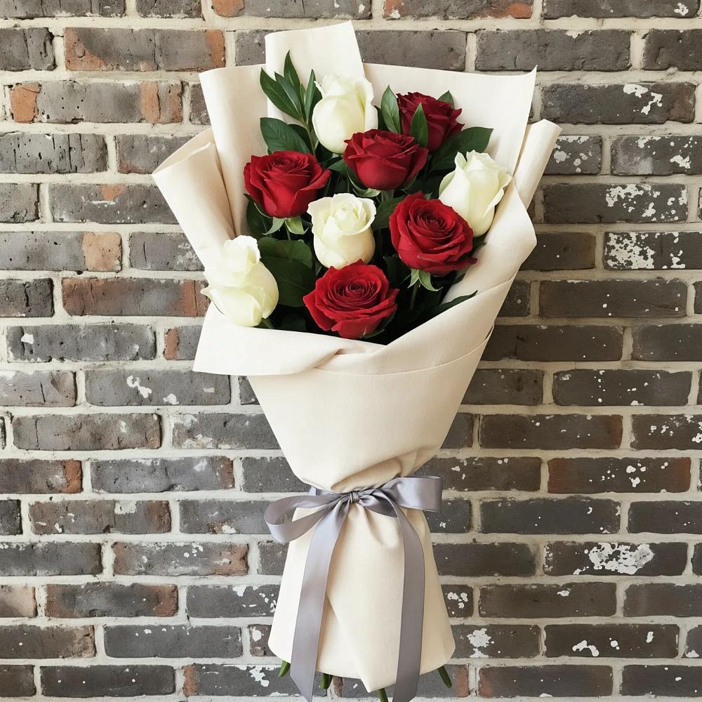 Букет цветов из: Розы в Устье