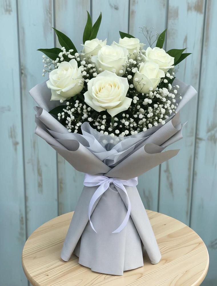 Букет цветов из: Розы в Устье