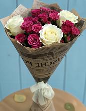 Букет цветов из:  Розы #REPLACE_PRED# Устье