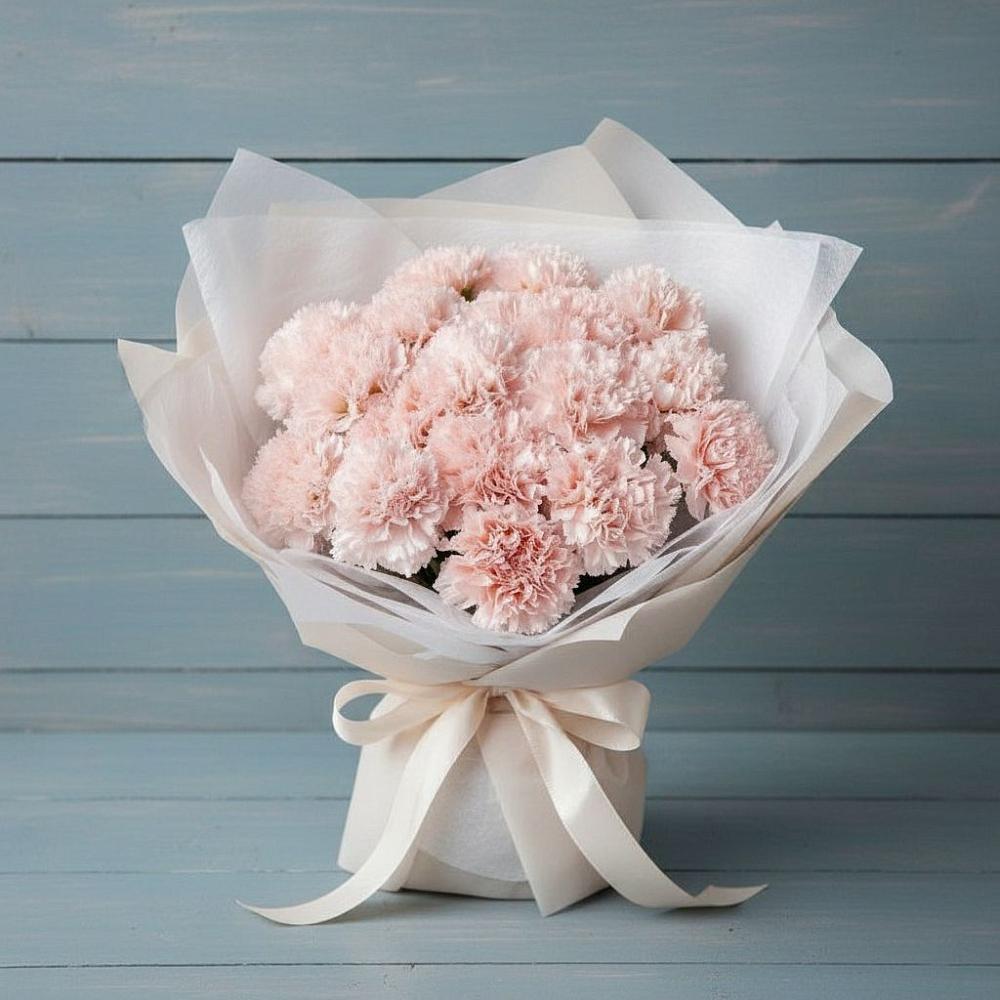 Букет цветов из: Гвоздики в Устье