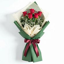 Букет цветов из:  Розы в Устье